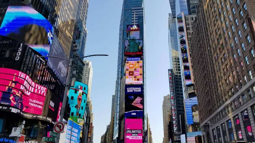 New York city times square