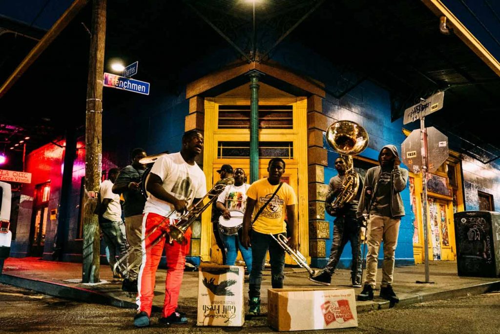 New Orleans street musicians