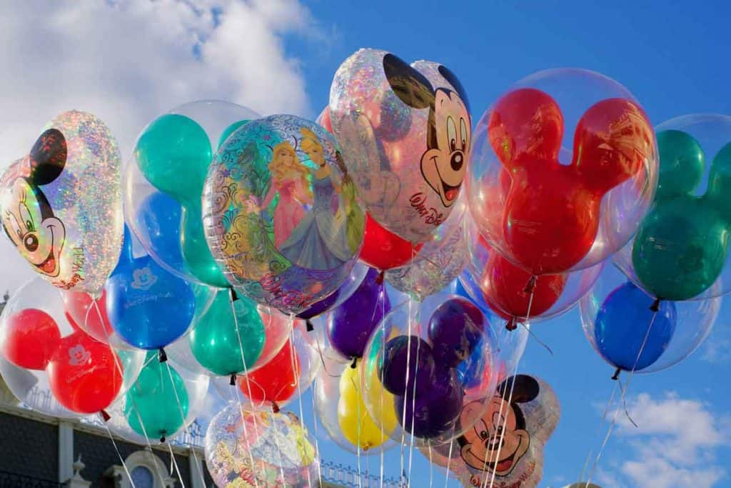 Walt Disney Mickey balloons Orlando